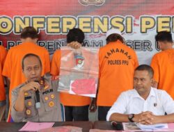 Komplotan Pencuri Hewan Ternak Asal PPU, Berhasil Diringkus, 11 Ekor Sapi Jadi Barang Bukti