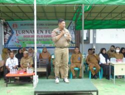 Joni Sinatra Ginting Hadiri Turnamen Futsal SMKN 18 Samarinda