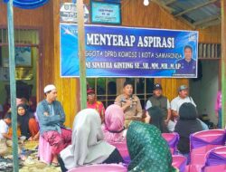 Joni Sinatra Ginting Gelar Reses di Kawasan Bayur, Samarinda Utara