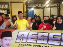 Sopian Gelar Reses Di Jalan Damanhuri, Sungai Pinang Kota Samarinda