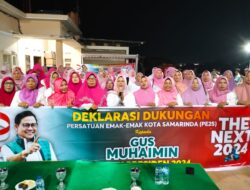 Ratusan Mak-mak Samarinda Dukung Gus Muhaimin Maju Capres 2024