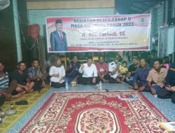 Reses di Desa Muara Kaman Ulu, Alif Turiadi Siap Bantu Perjuangkan Sektor Pendidikan dan Perikanan