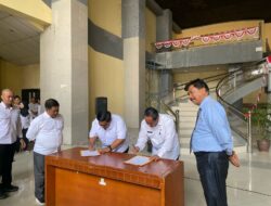 Sekda Hadiri Proses Serah Terima Jabatan Dispora Kukar