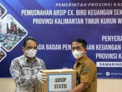DPK Terima Arsip BPKAD, Berharap OPD Lain Turut Berpartisipasi Menjaga Ke Arsipannya