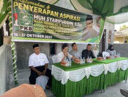 Muh Syarifuddin Komitmen Serap Aspirasi Masyarakat Kelurahan Bukuan