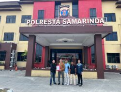 Buntut Represifitas Oknum Kepolisian Samarinda, Rombongan PMII Laporkan Ke Aparat Hukum