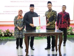 Bupati Kukar Teken Naskah Belanja Hibah Bersama KPU dan Bawaslu
