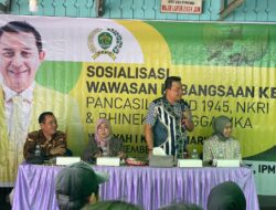 Sapto Setyo Pramono Edukasi Wawasan Kebangsaan di Kelurahan Temindung Permai