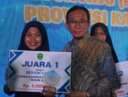Siti Aisah, Siswi SMA 1 Long Iram Raih Juara Pertama Lomba Desain Kampanye Stunting