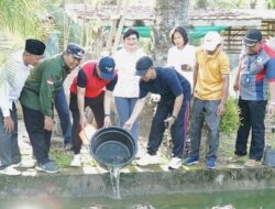 Pj Bupati Makmur Marbun Dorong Pengembangan Usaha Budidaya Ikan Air Tawar di Babulu