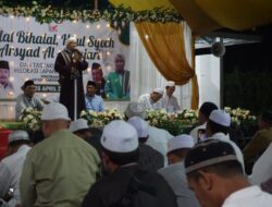 Asisten II Kukar Hadiri Halal Bi Halal di Pasar Relokasi Lapangan Pemuda Tenggarong