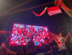 Gol Garuda Muda Dianulir Wasit, Suasana Nobar Timnas U-23 Makin Panas