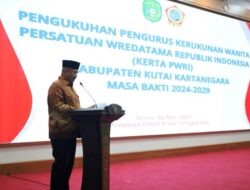 Bupati Kukar Hadiri Pengukuhan Pengurus Kerta Wredatama Masa Bhakti 2024-2029