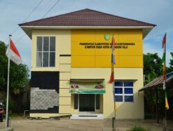 Dukung UMKM, Pemdes Kota Bangun Ulu Bangun Tempat Bersantai