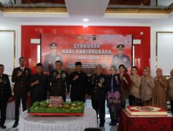 Polri Rayakan Hari Bhayangkara ke-78 Di Mapolres Kukar