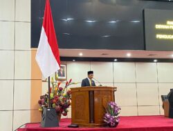 Andi Faiz Resmi Dilantik Kembali Jadi Ketua DPRD Bontang, Bertekad Kawal Pembangunan Bontang