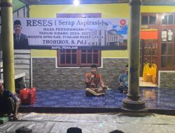 Warga Petung Sampaikan Harapan Perbaikan Infrastruktur dan Kesehatan pada Reses Thohiron