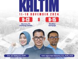 Kejuaraan Sepak Bola U-13 dan U-15 Piala Gubernur Kaltim Siap Digelar, Hadiah Total Rp 50 Juta