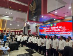 Agenda Halal Bihalal dan Pelantikan Pengurus KNPI