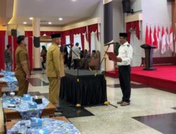 Bupati Kukar Lantik Pj Kades dan BPD Long Beleh Modang