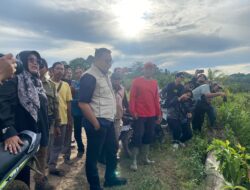 Bupati Kukar Tinjau Lahan Pertanian Tergenang, Pastikan Solusi Nyata bagi Petani Loa Ipuh