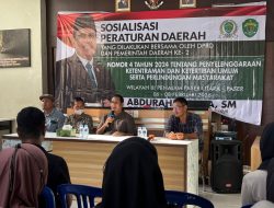 Abdurahman KA, Dorong Partisipasi Masyarakat Dalam Membangun Infrastruktur Keamanan Lingkungan Daerah
