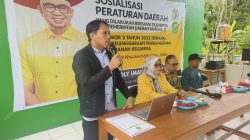 Fadly Imawan Turun Ke Dapil Memastikan Keberhasilan Implementasi Perda Melalui Sosperda Nomor 02 Tahun 2022