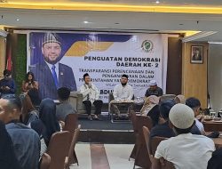 Abdul Giaz Perkuat Demokrasi Melalui PDD Ke 2 DPRD Kaltim