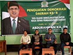 Abdurahman KA Dorong Keberadaan Petani dan Lahan Pertanian Menjadi Perhatian Serius Dalam Kebijakan Pembangunan Daerah