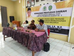 Melalui SOSPERDA Nomor 02 Tahun 2022, Fadly Imawan Dorong Peningkatan Ekonomi Kemandirian Dalam Rumah Tangga
